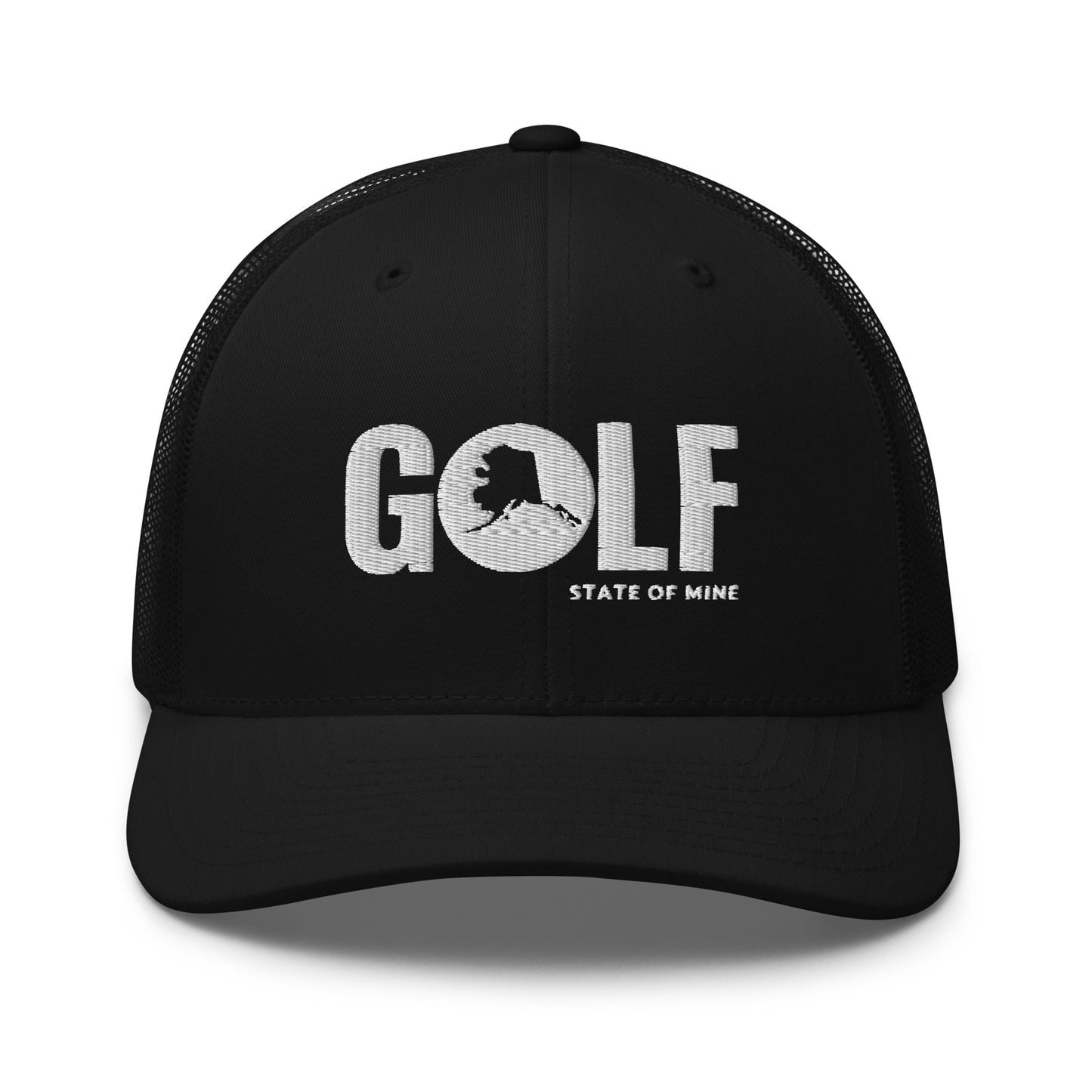 Alaska Golf State of Mine Trucker Hat