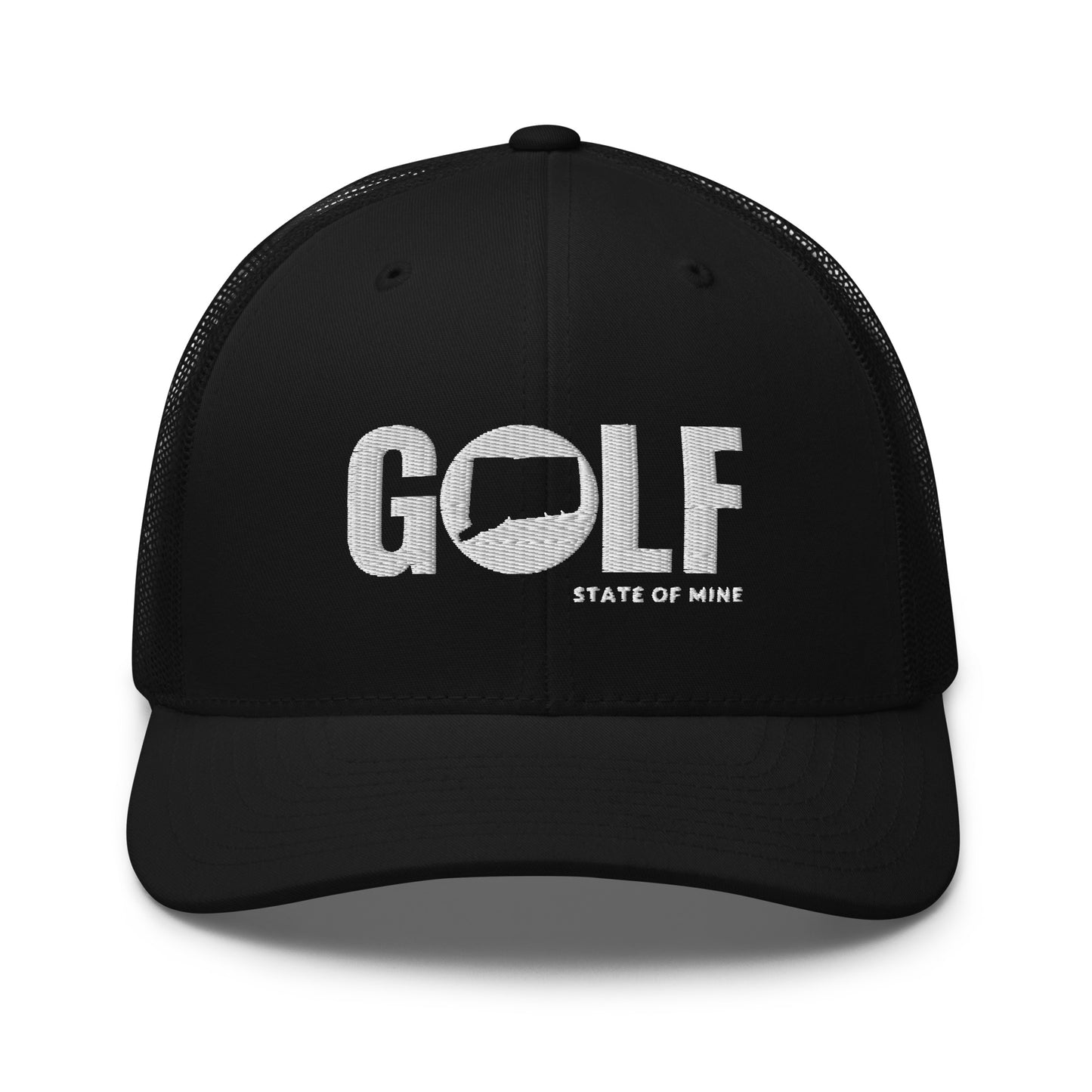 Connecticut Golf State of Mine Trucker Hat