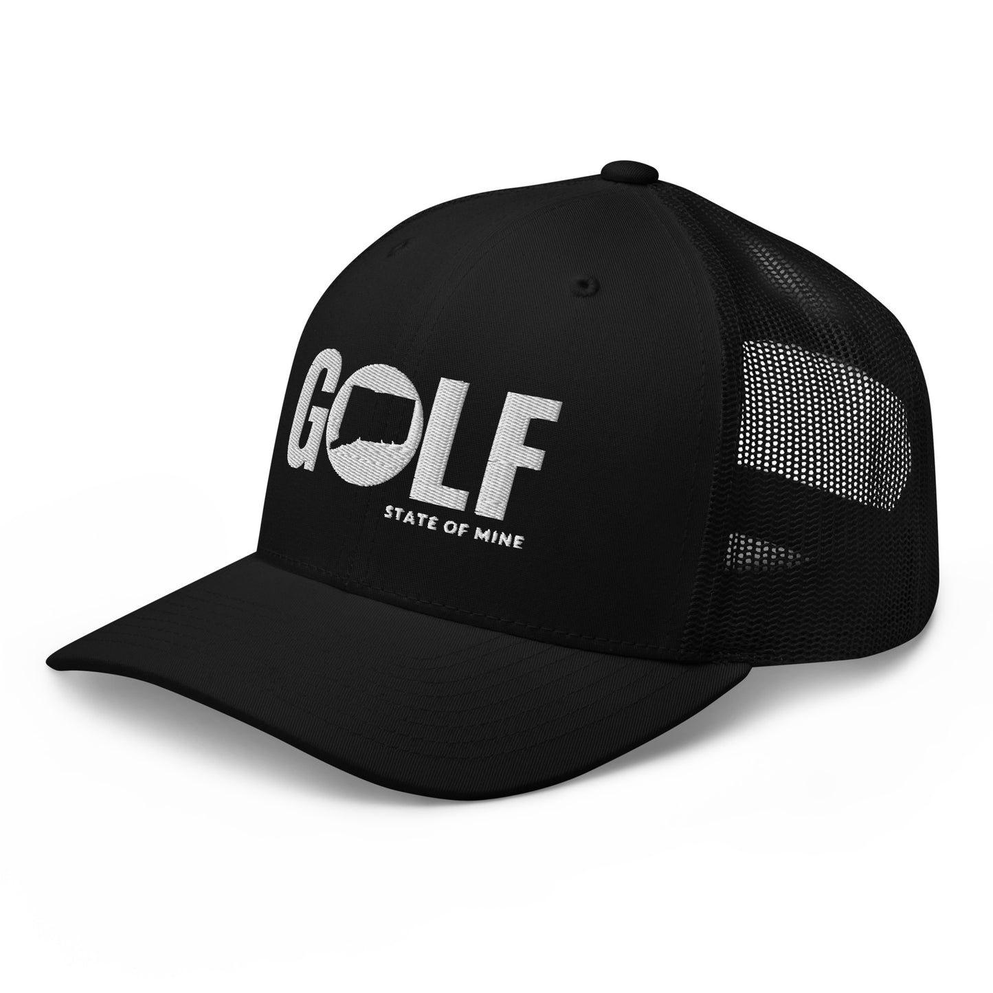 Connecticut Golf State of Mine Trucker Hat