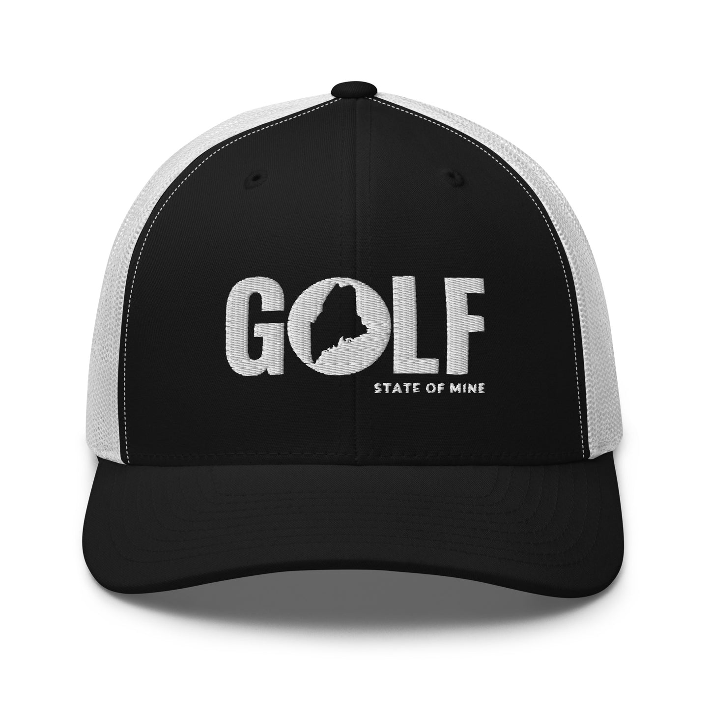 Maine Golf State of Mine Trucker Hat