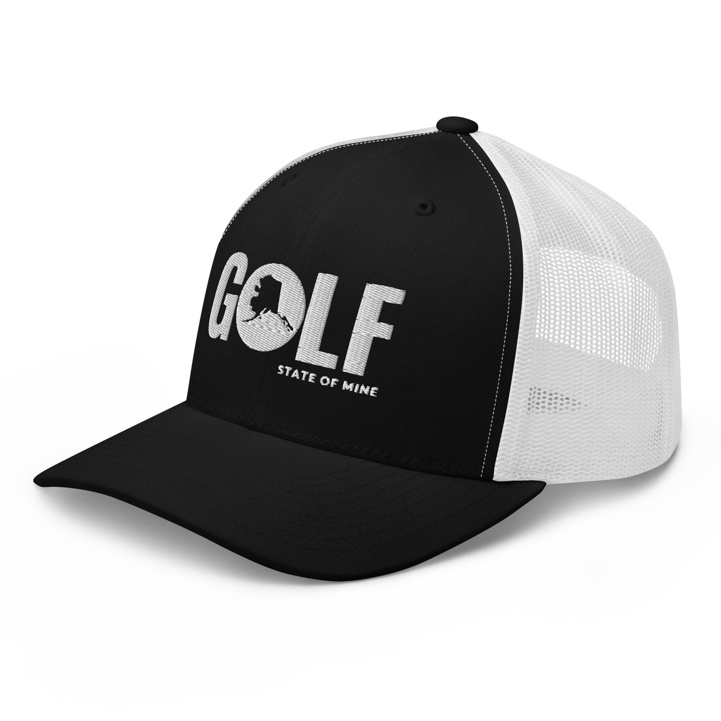 Alaska Golf State of Mine Trucker Hat