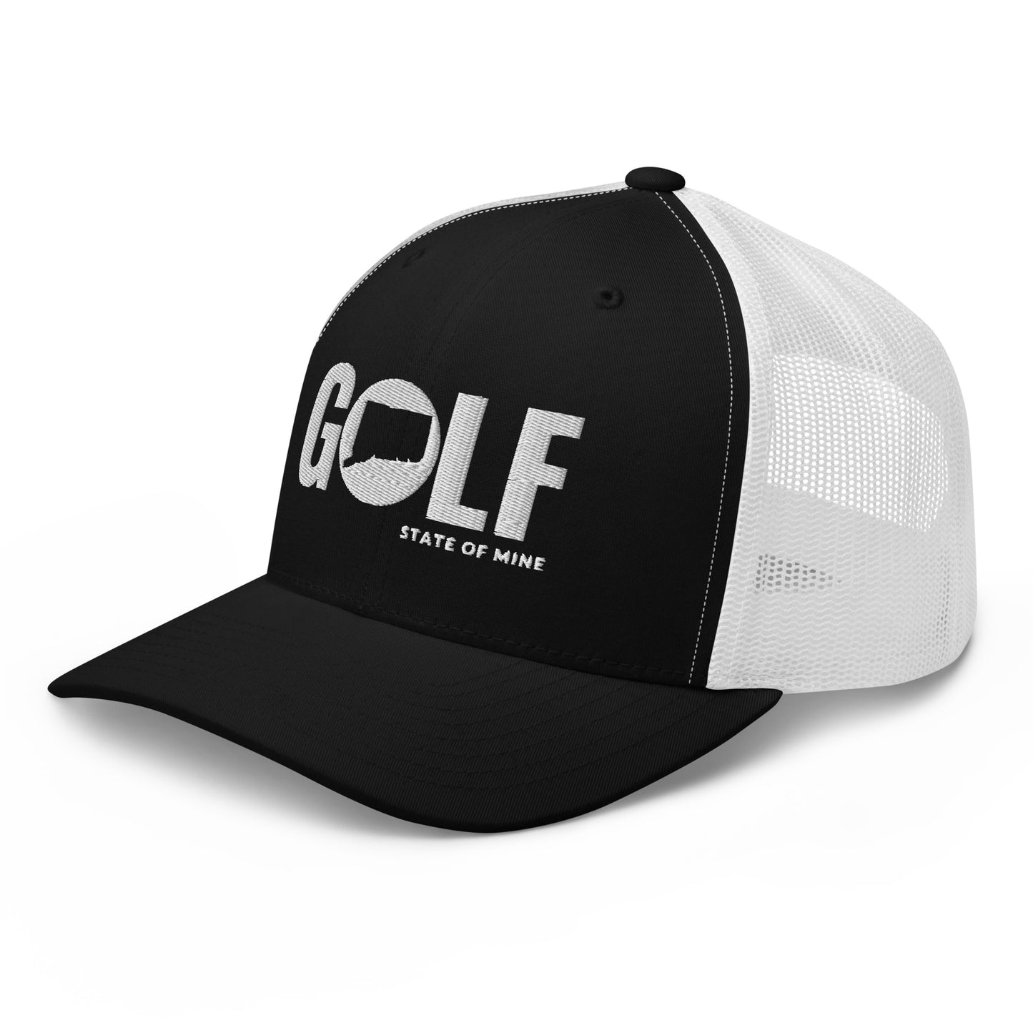 Connecticut Golf State of Mine Trucker Hat