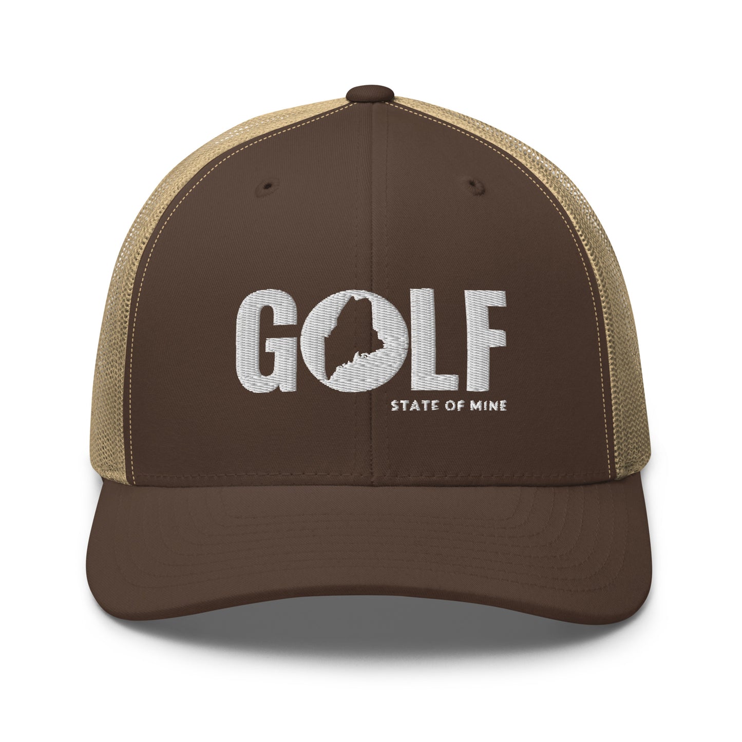 Maine Golf State of Mine Trucker Hat