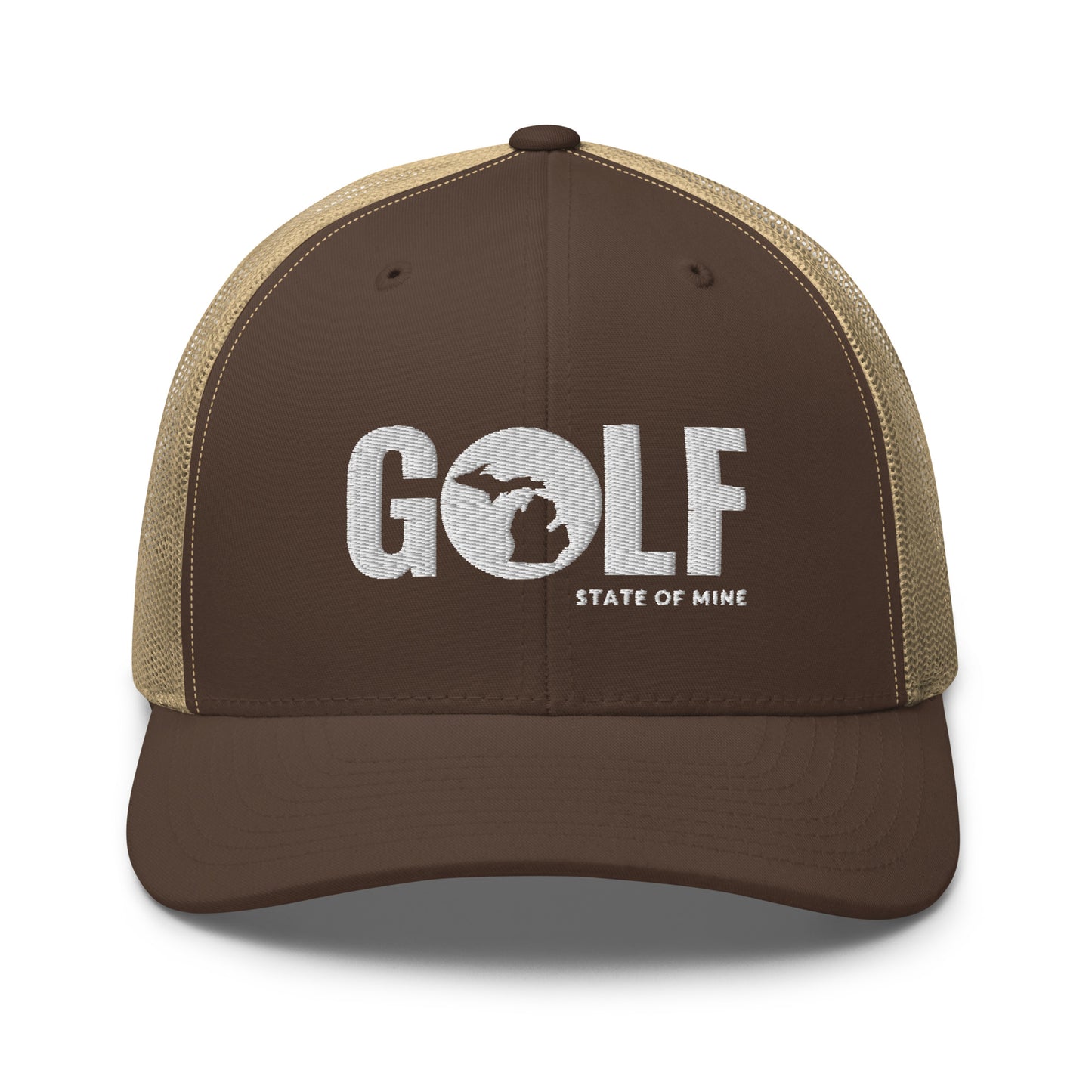 Michigan Golf State of Mine Trucker Hat