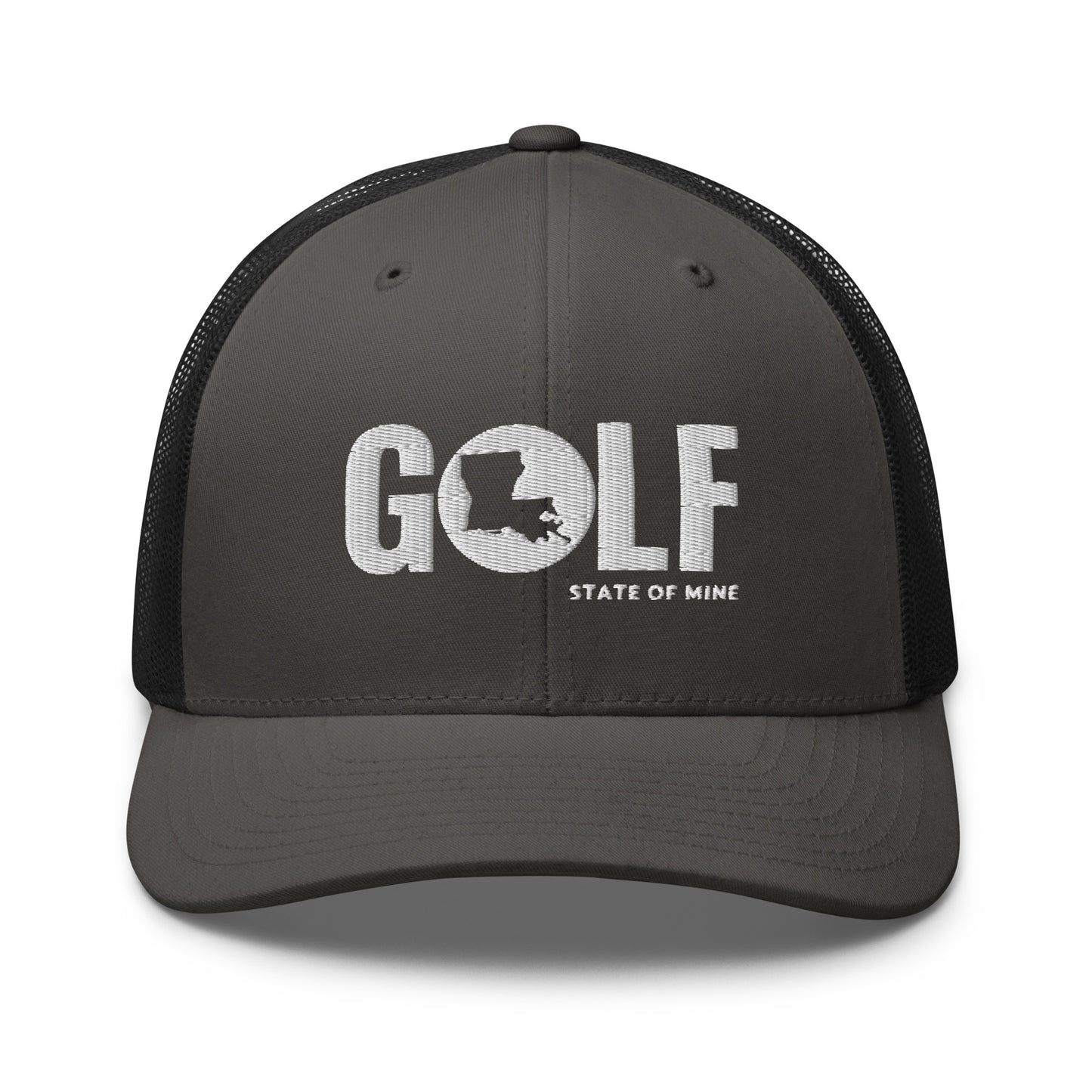 Louisiana Golf State of Mine Trucker Hat