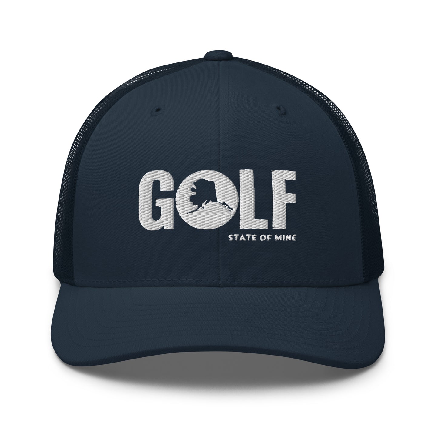 Alaska Golf State of Mine Trucker Hat