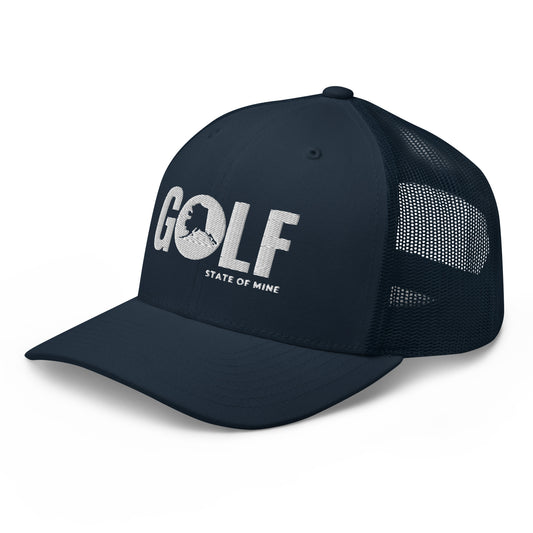 Alaska Golf State of Mine Trucker Hat