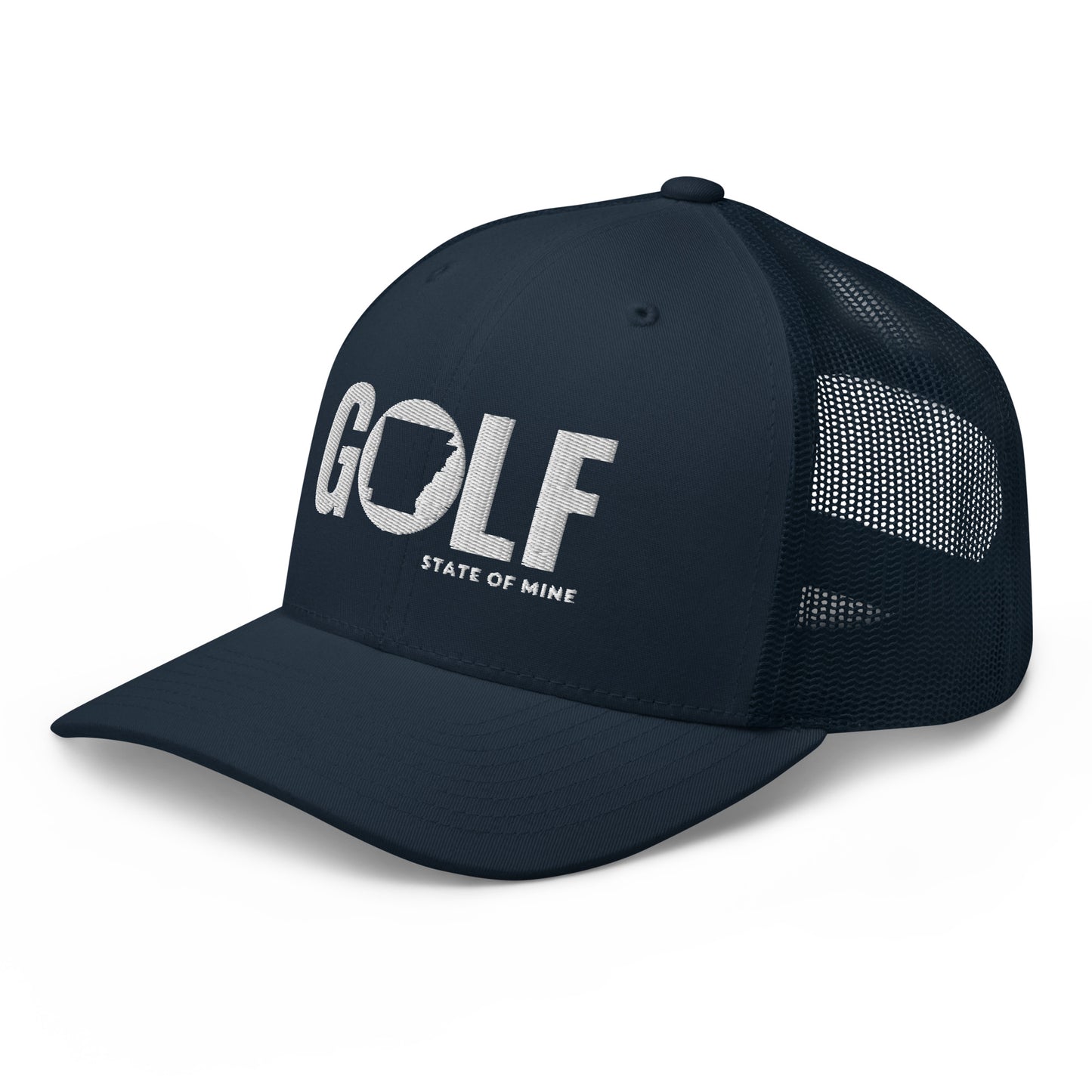 Arkansas Golf State of Mine Trucker Hat