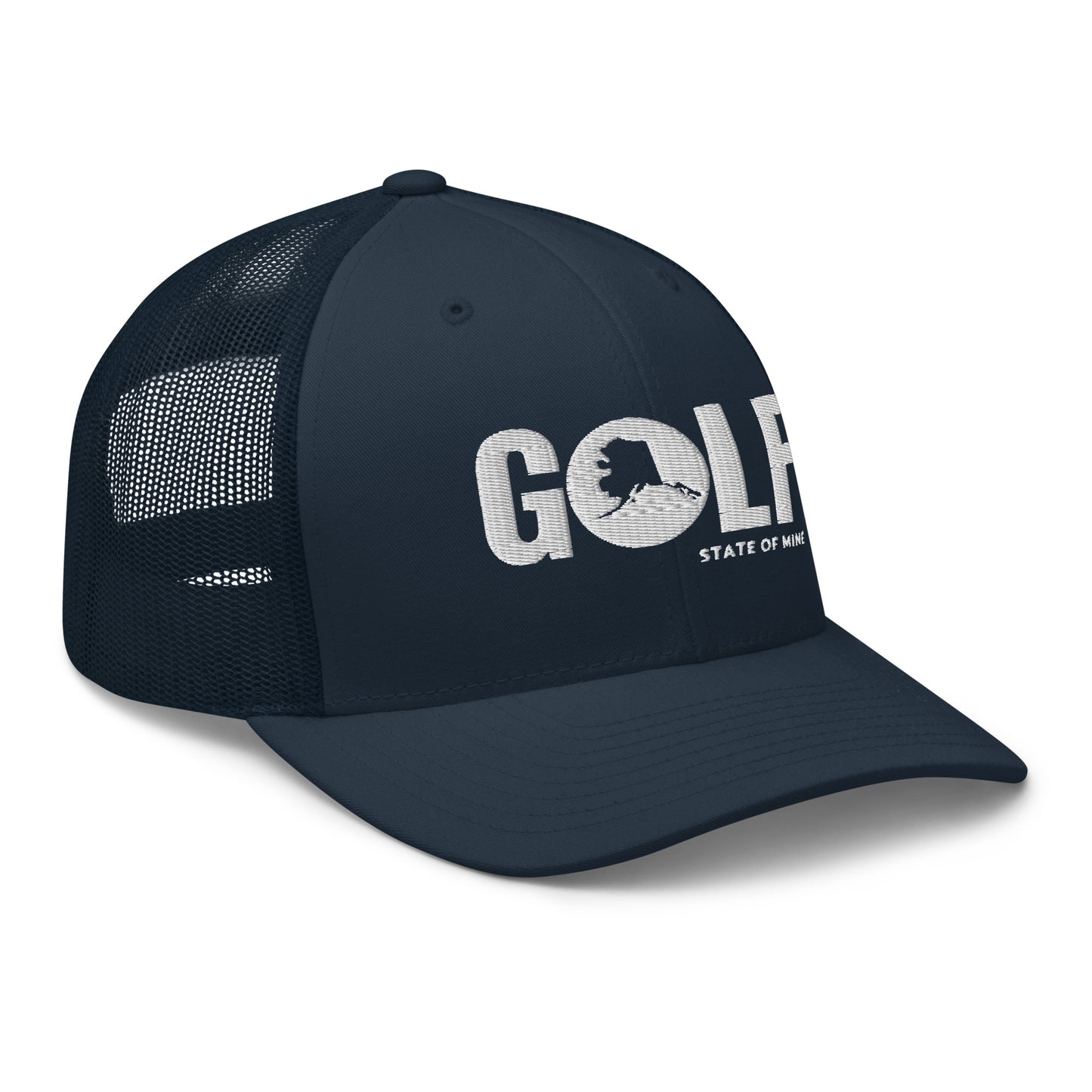 Alaska Golf State of Mine Trucker Hat