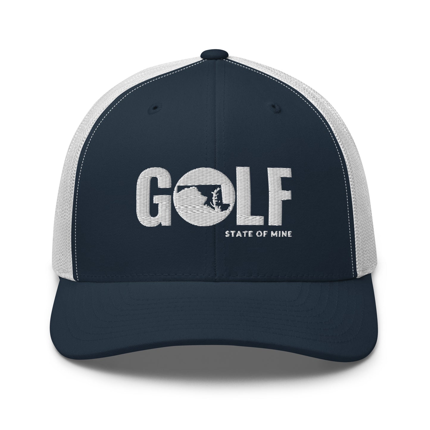 Maryland Golf State of Mine Trucker Hat