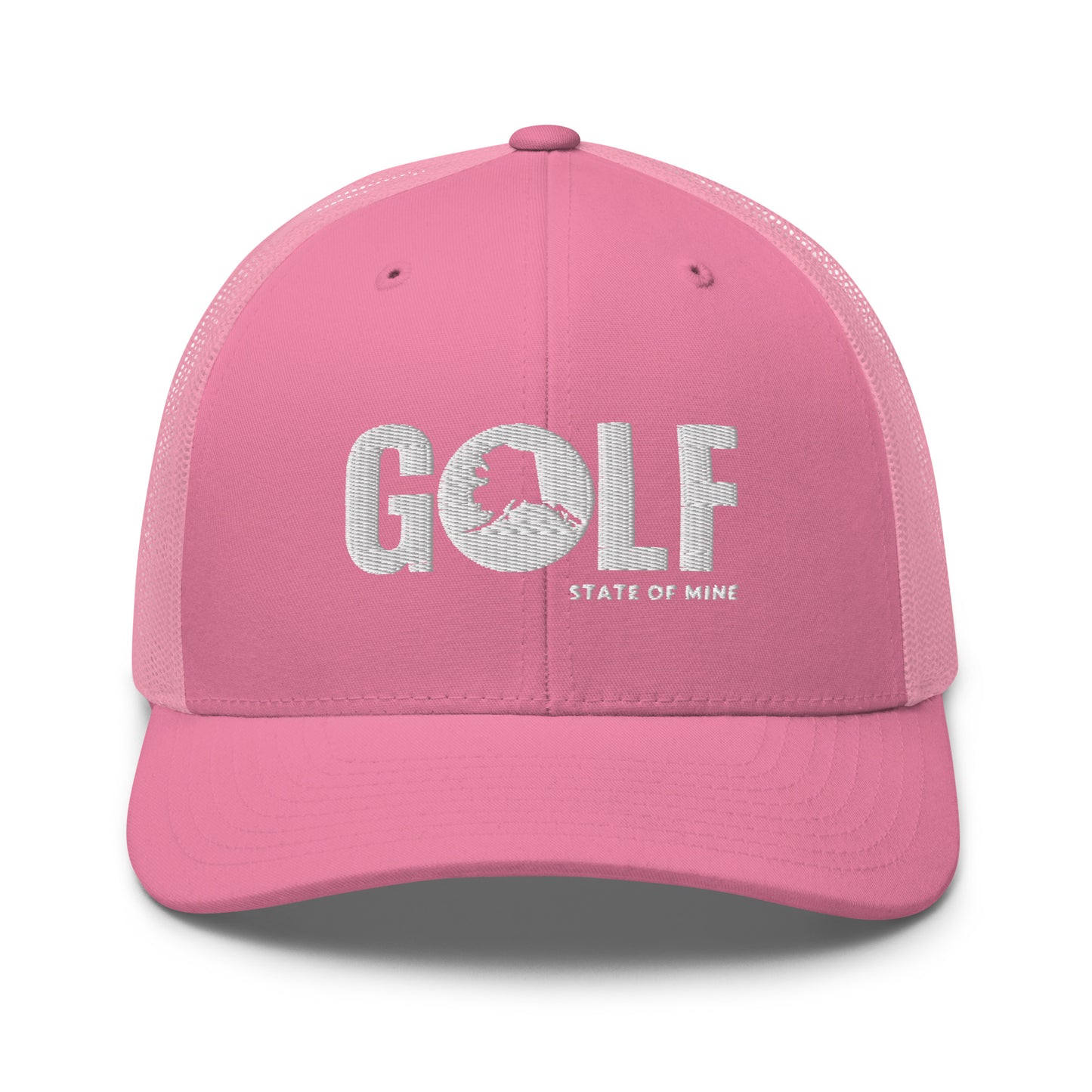 Alaska Golf State of Mine Trucker Hat