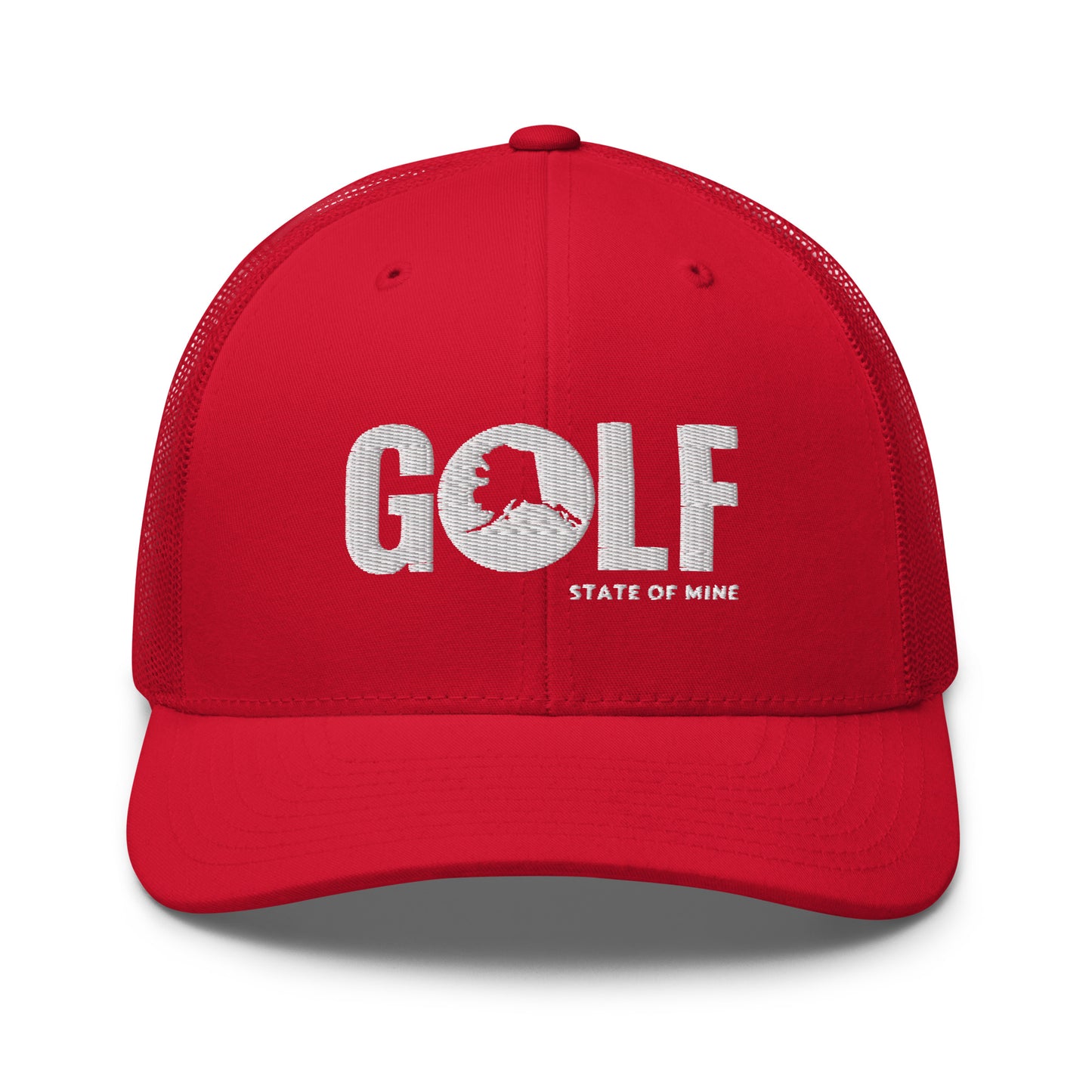 Alaska Golf State of Mine Trucker Hat