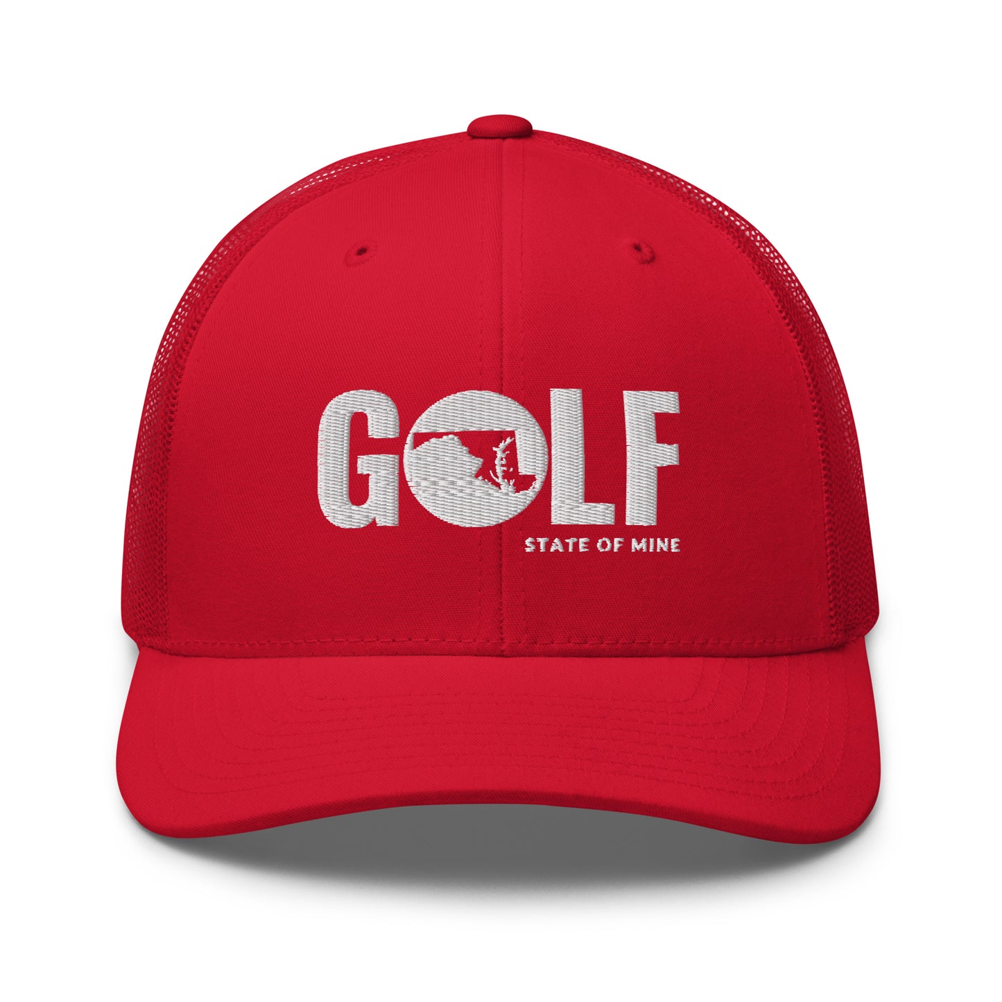 Maryland Golf State of Mine Trucker Hat